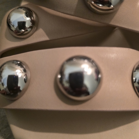 Marc Fisher Prisca Ball-Studded Espadrille Sandals - Picture 4 of 7